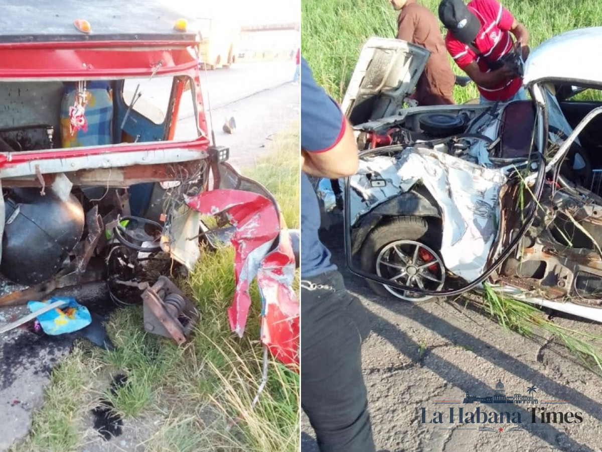 Aparatoso accidente en la autopista de Pinar del Río deja un herido y vuelve a encender las alarmas sobre las carreteras cubanas