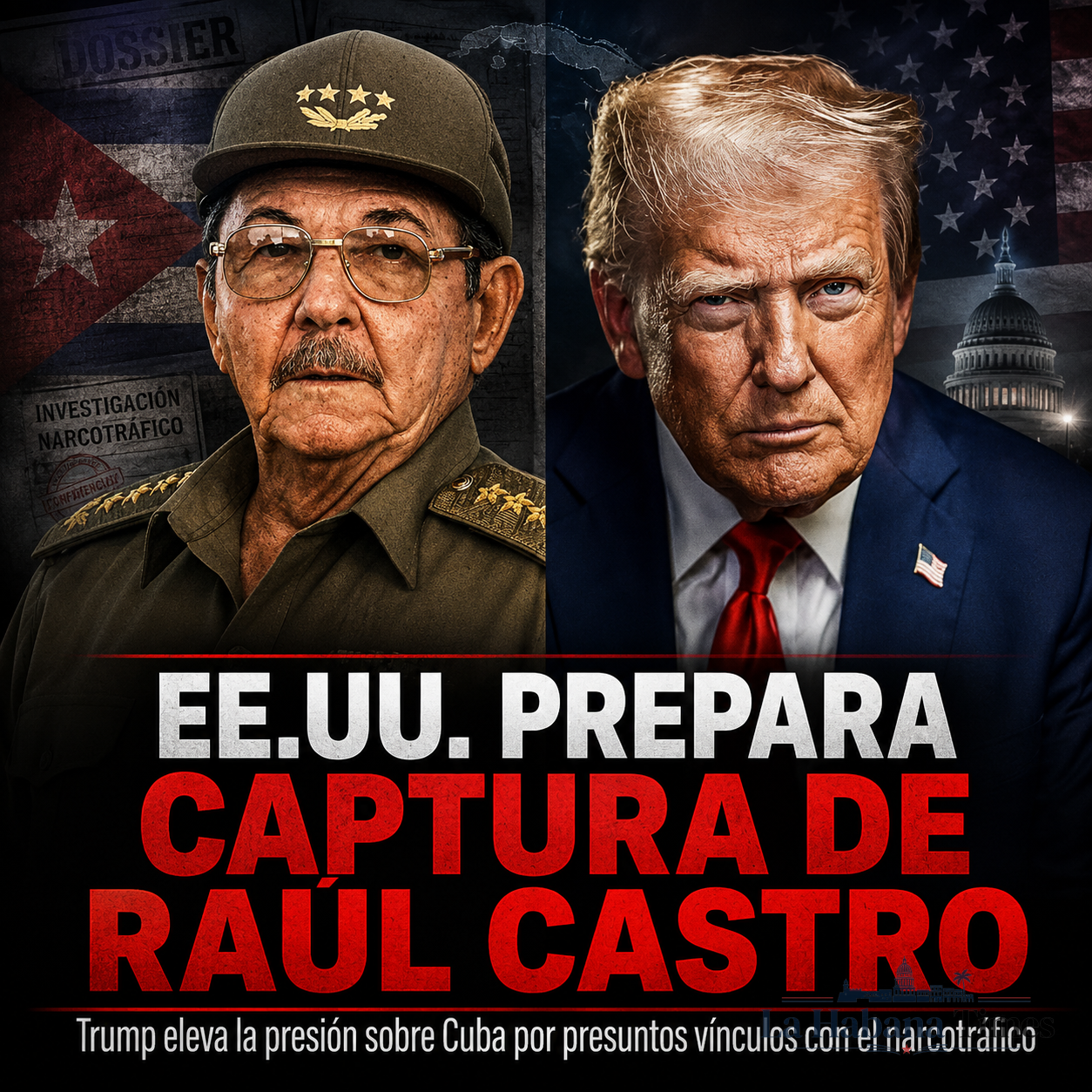 EE. UU. prepara expediente contra Raúl Castro y revive la sombra del narcotráfico sobre la cúpula cubana