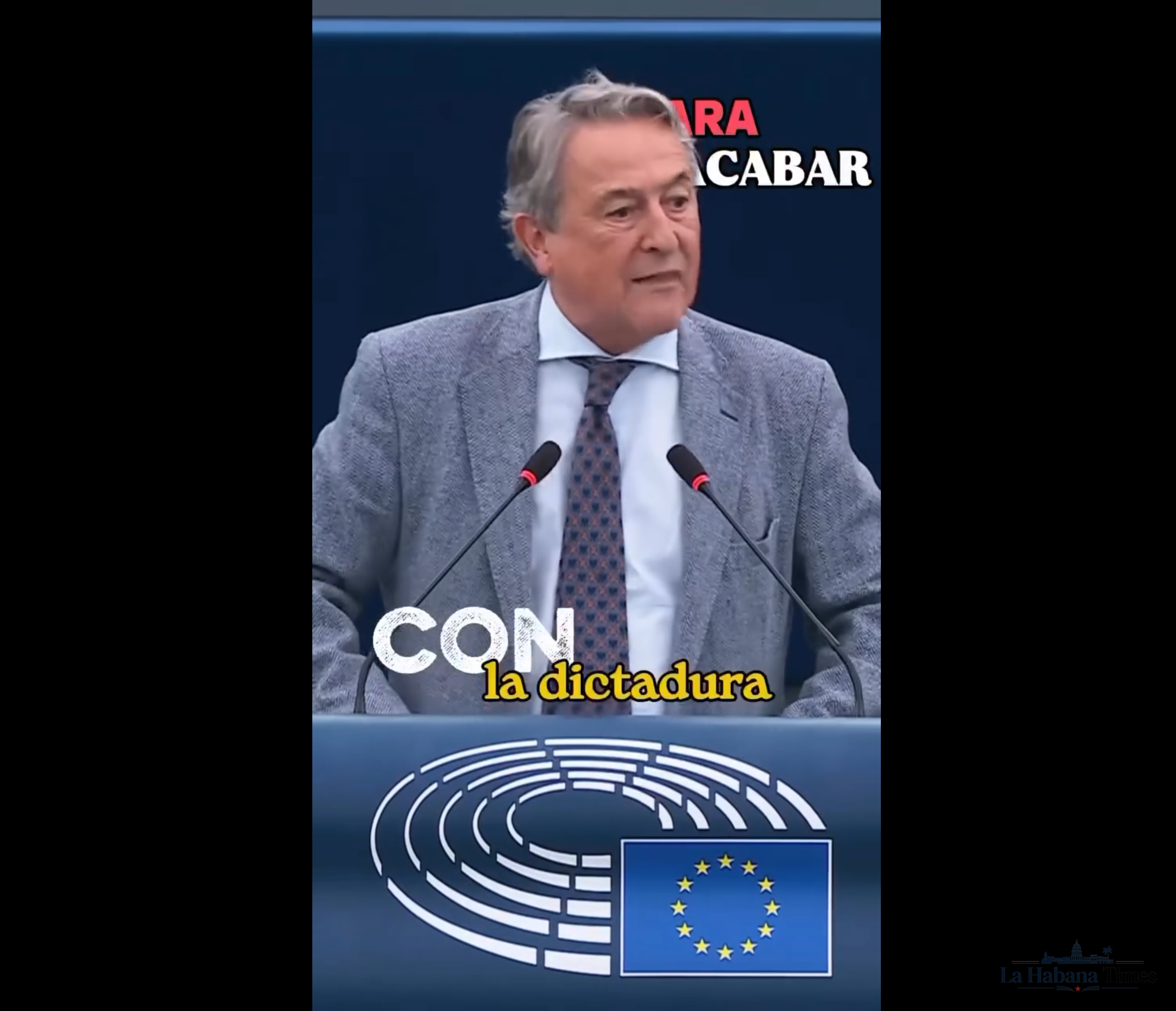 Hermann Tertsch acusa a la Unión Europea de sostener al régimen cubano con acuerdos y financiamiento
