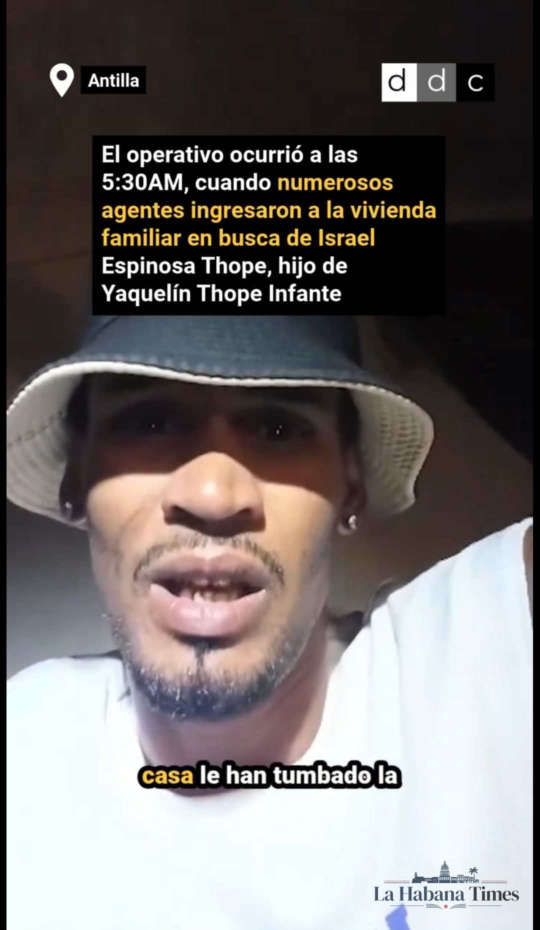 Hijo de Yaquelín Thope Infante exige su liberación tras las protestas en Antilla