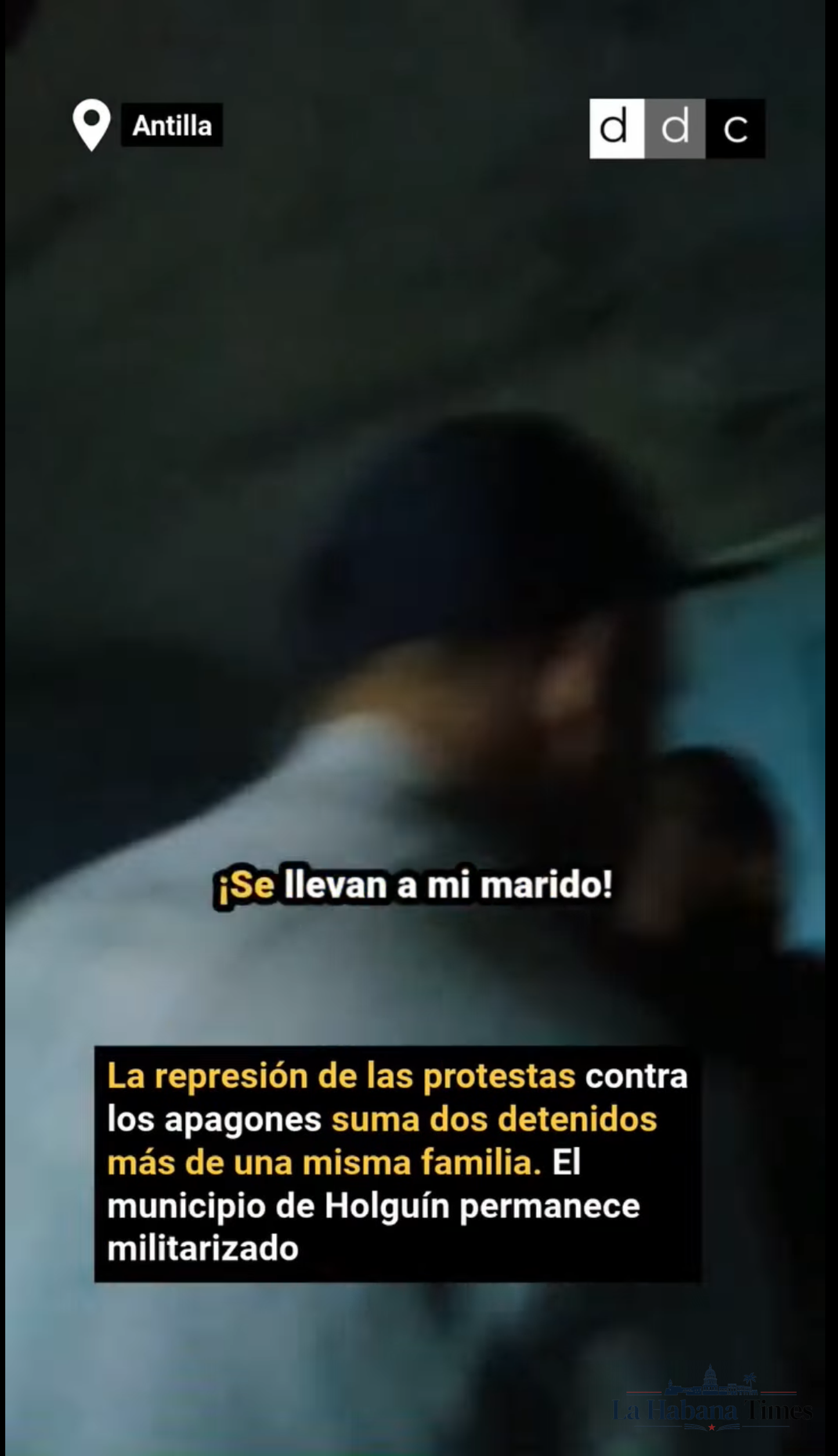 Continúa la represión en Antilla: denuncian militarización y arrestos tras protestas por apagones