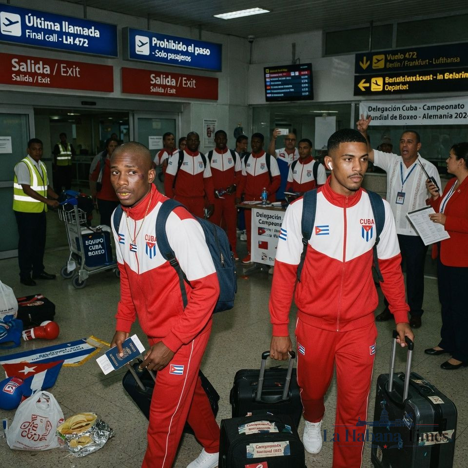 Dos boxeadores cubanos abandonan delegación rumbo a Alemania y ya entrenan en México