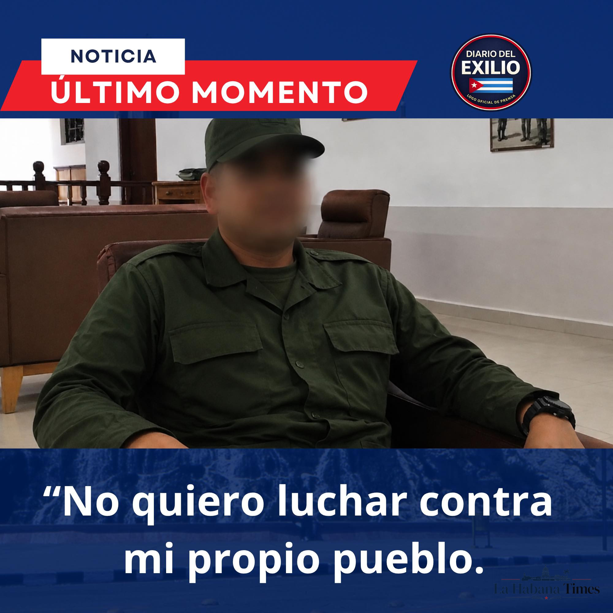 Supuesto oficial cubano rompe el silencio: “Antes de ser militar, soy cubano”