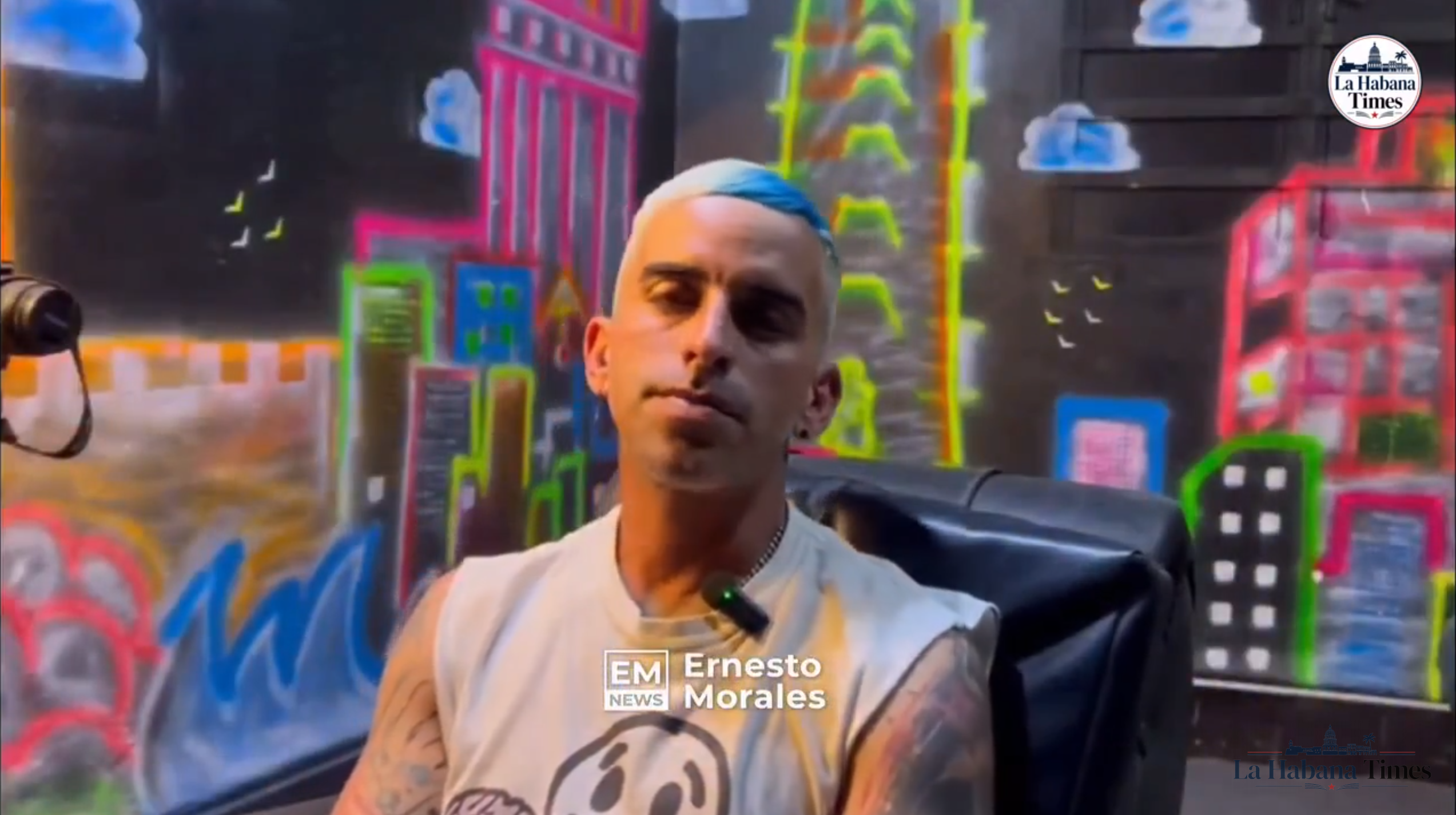 Eddy Ceballos dejó un video preparado por si el régimen iba por él