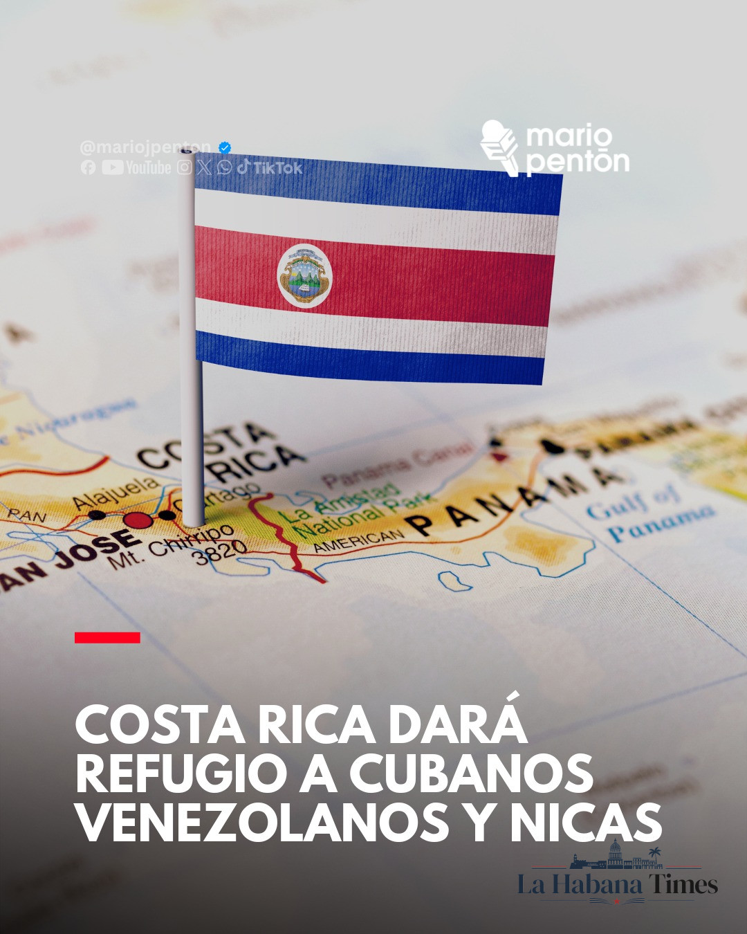 Costa Rica regularizará a miles de migrantes de Cuba, Nicaragua, Venezuela y Colombia