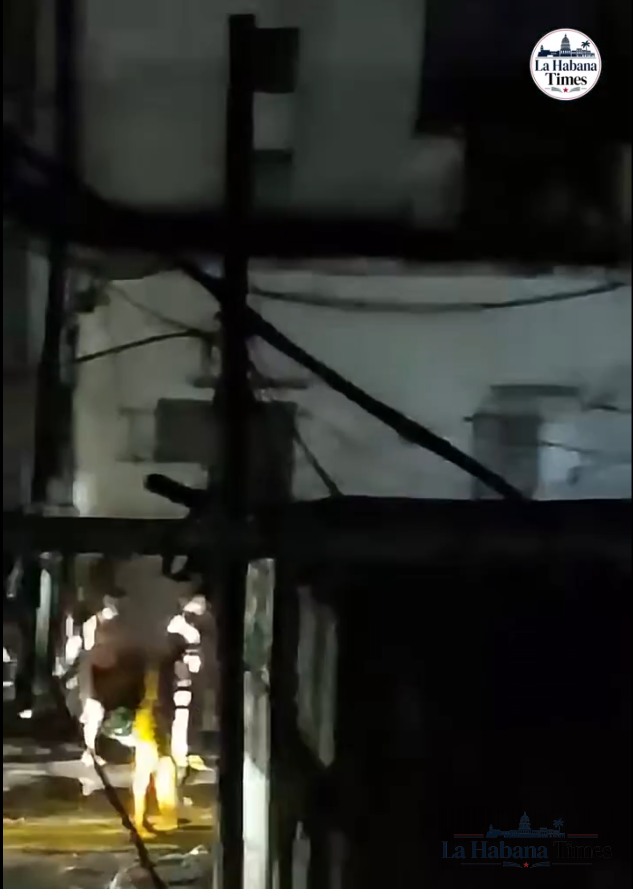 Protesta en La Habana Vieja tras casi 40 horas de apagón: el grito fue “Libertad”