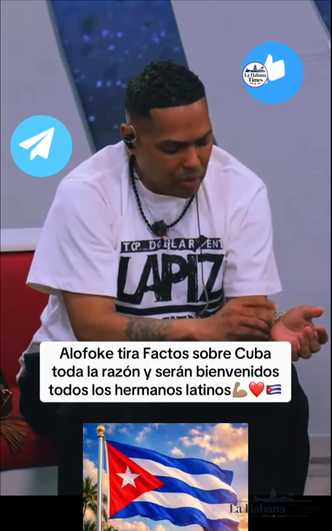 Alofoke ve a una Cuba libre como futura potencia turística y económica del Caribe