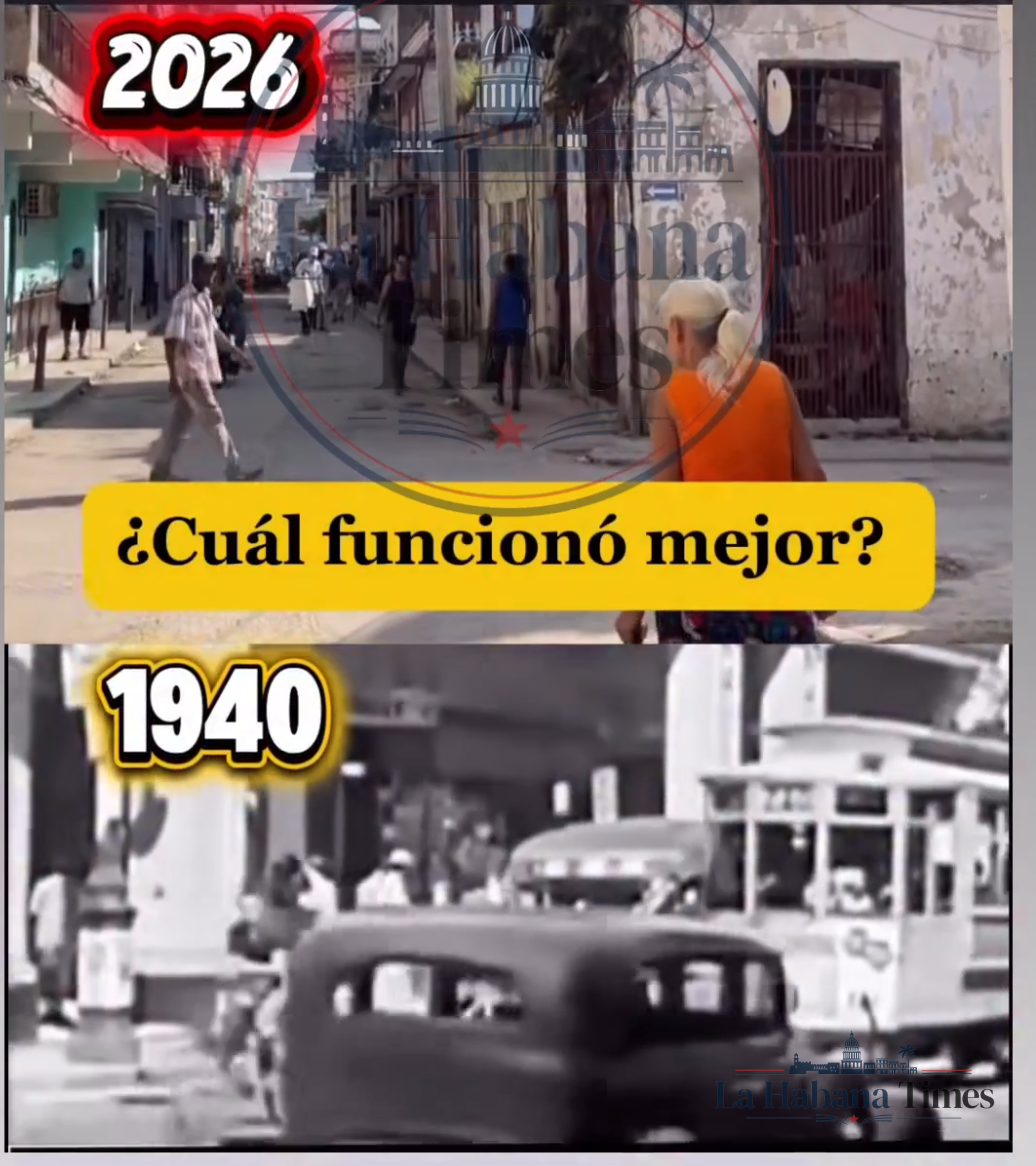 Video compara la Cuba de los años 40 con la realidad actual y denuncia el fracaso del comunismo