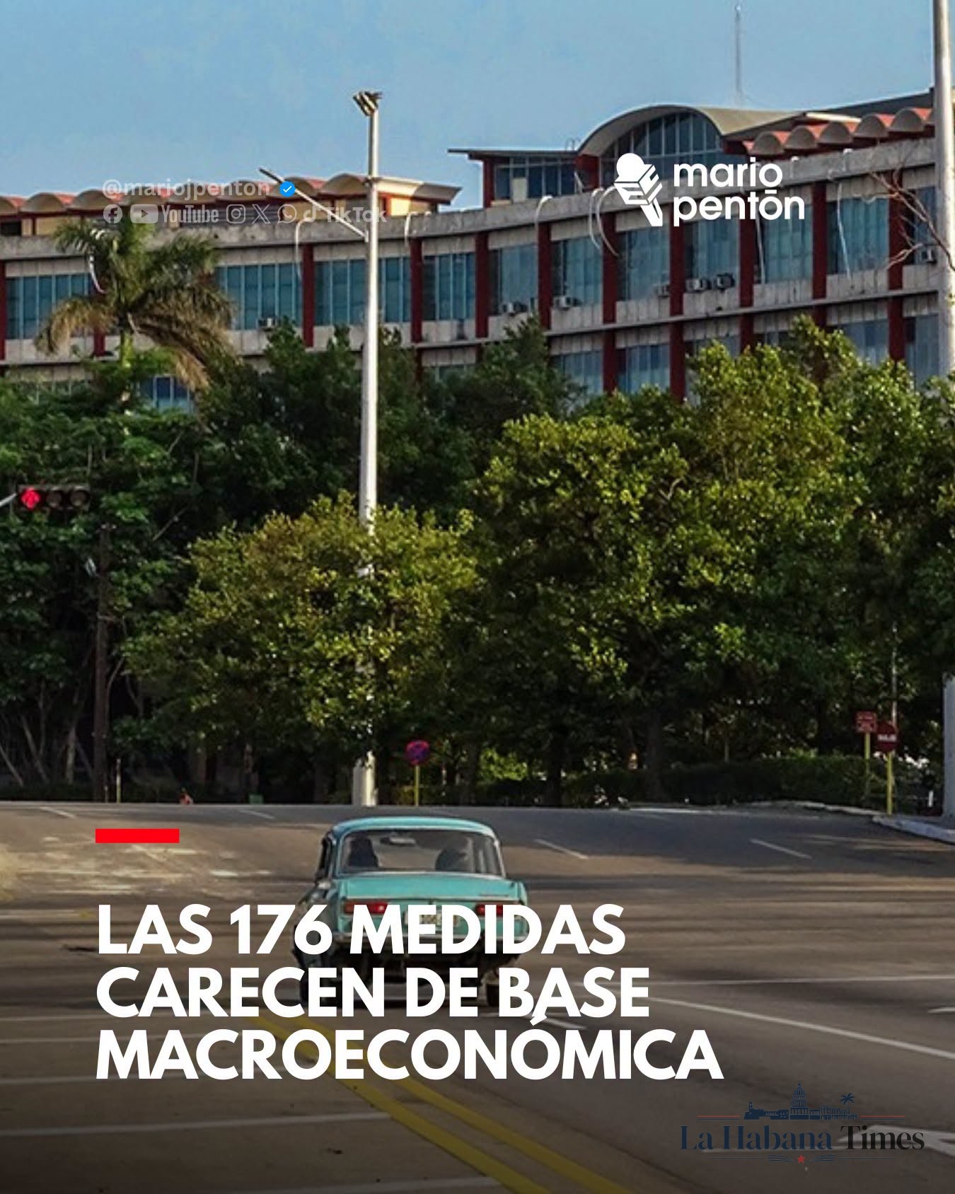 PEDRO MONREAL CUESTIONA LAS 176 MEDIDAS DEL RÉGIMEN: “CUBA QUEDA EN UN LIMBO ENTRE EL MERCADO Y EL CONTROL ESTATAL”